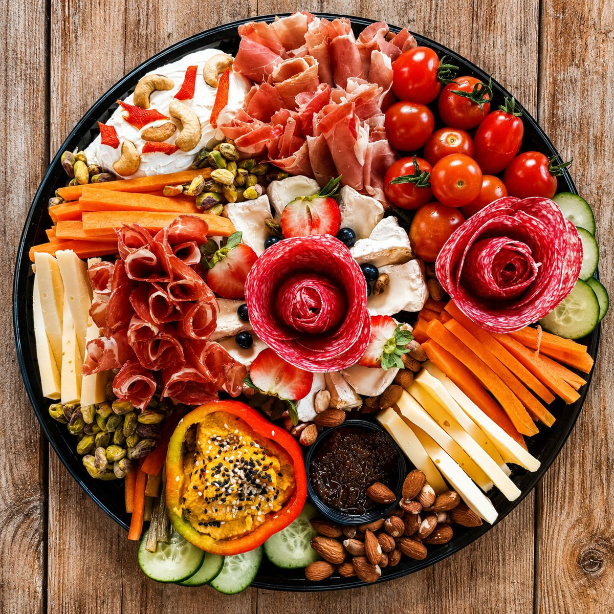 Tabla Lima de fiambres, quesos y vegetales – La Tabla del Este