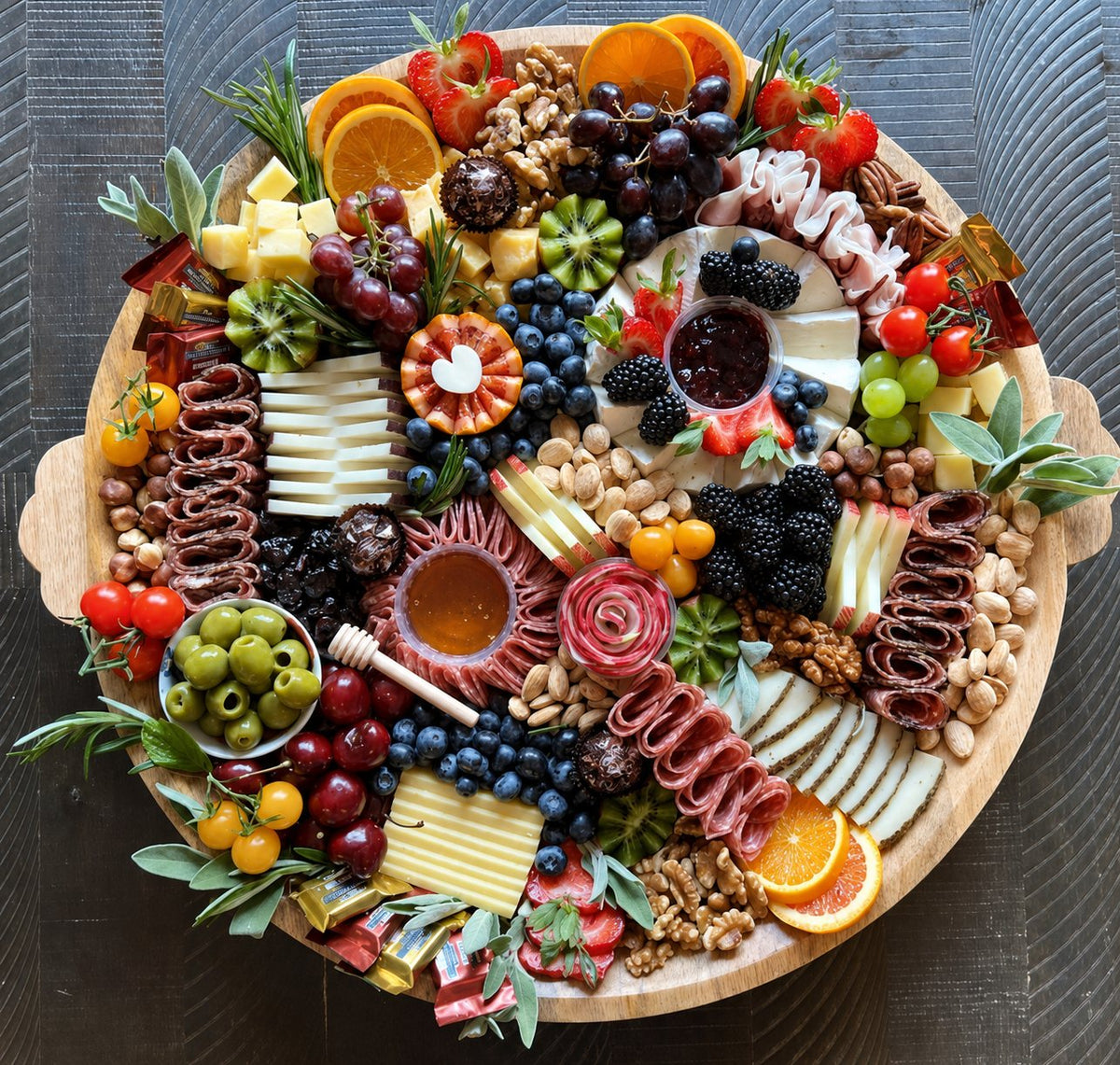 Tabla Vigo con fiambres, quesos y dulces – La Tabla del Este