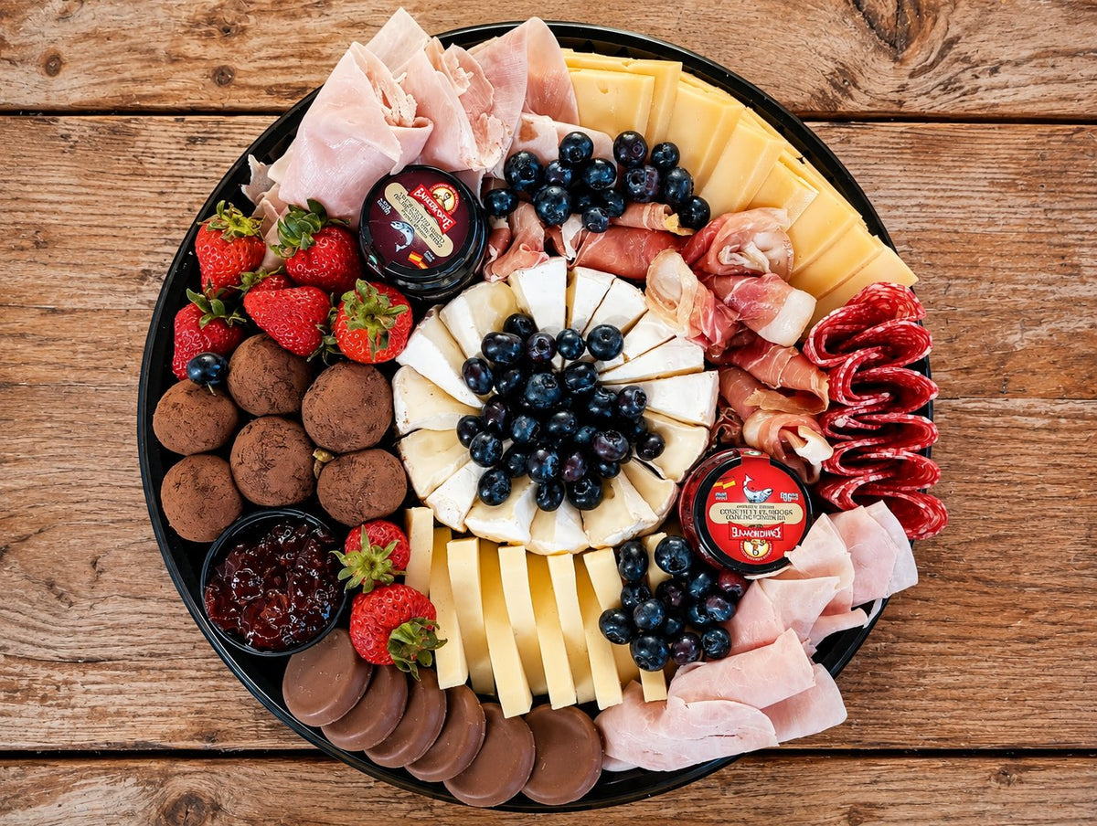 Tabla Zurich premium con caviar – La Tabla del Este